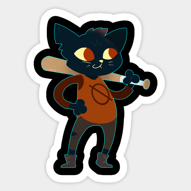 Total Trash Mammal Sticker by RottingRootsArts